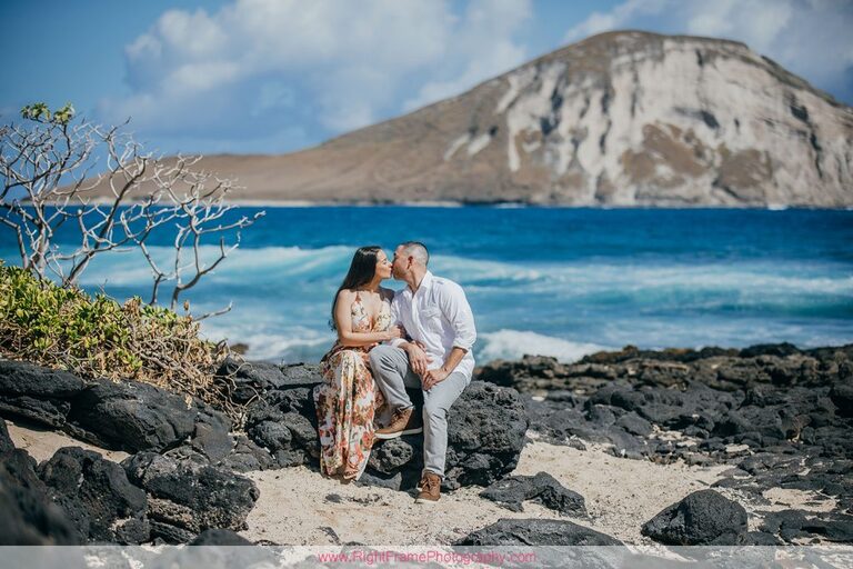 Hawaii Engagement Photoshoot at Makapu’u Beach