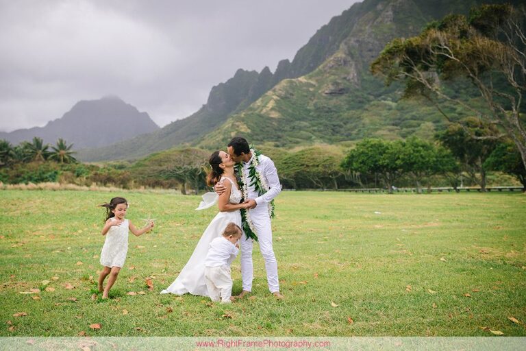 Kualoa Beach Park Family Photography Photographer Oahu Hawaii