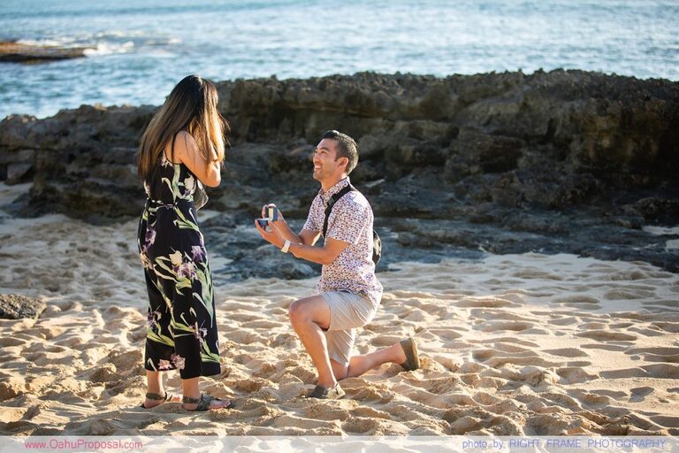 Ko Olina Proposal Photographer Oahu Engagement